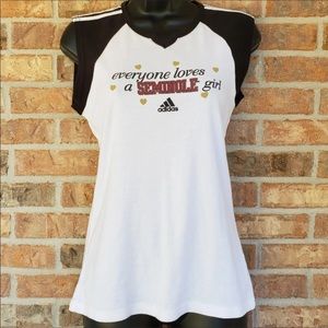 Adidas Florida State Seminole sleeveless t-shirt